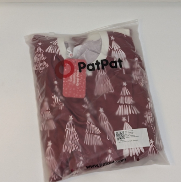 🖤PatPat Christmas Tree Red Men's Pajama Set - Picture 3 of 10